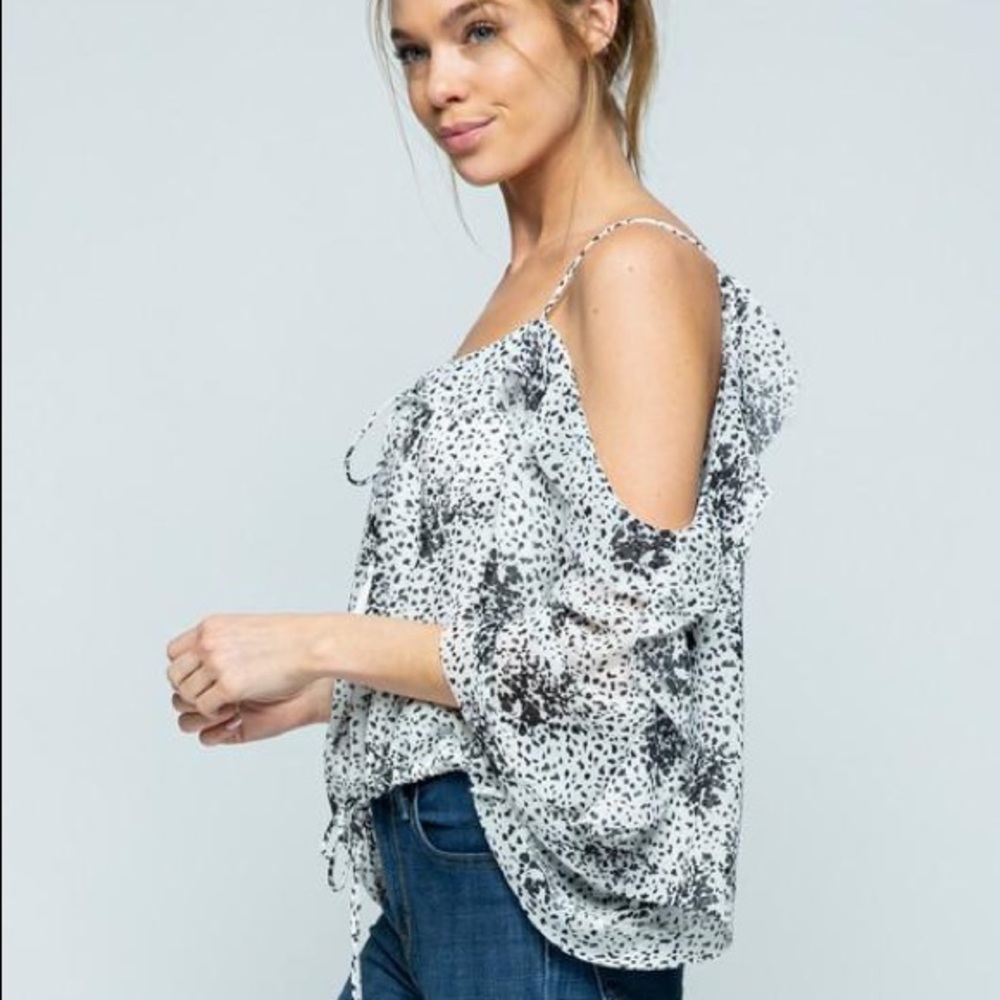 Cold Shoulder Top